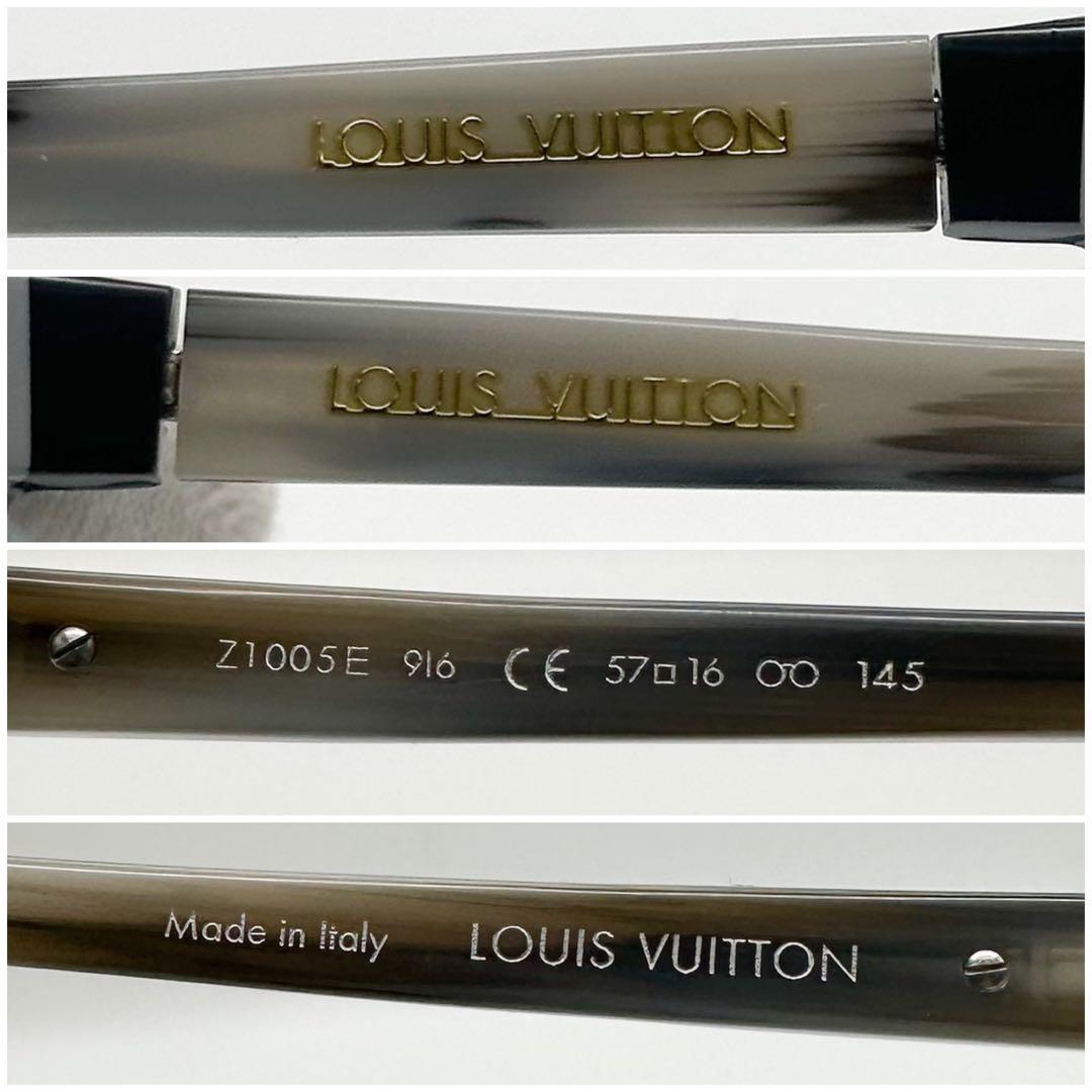 ルイヴィトン オリヴァー サングラス ブラック LV ロゴ