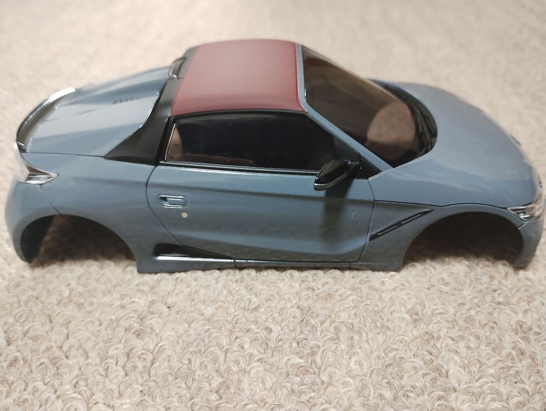 ミニッツボディ Honda S660 ソニックグレーパール