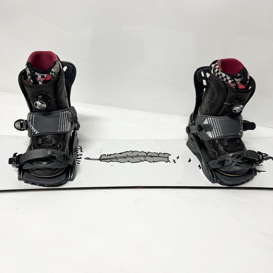 レディース ジュニア　スノボセット 女性用　スノーボード　ビンディング　ブーツ
