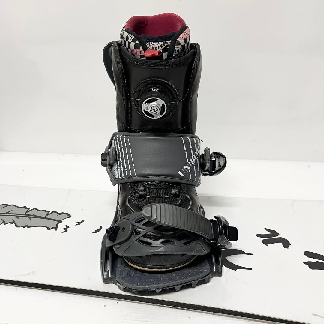 レディース ジュニア　スノボセット 女性用　スノーボード　ビンディング　ブーツ