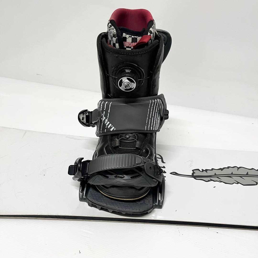 レディース ジュニア　スノボセット 女性用　スノーボード　ビンディング　ブーツ