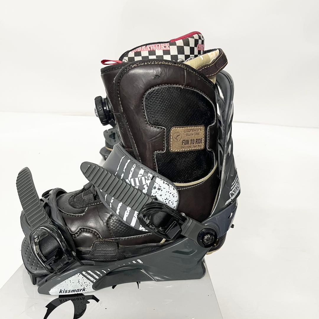 レディース ジュニア　スノボセット 女性用　スノーボード　ビンディング　ブーツ