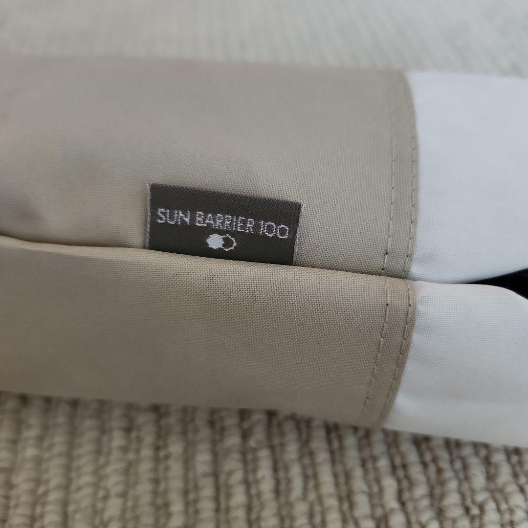 SUN BARRIER 100 折りたたみ日傘 ベージュ