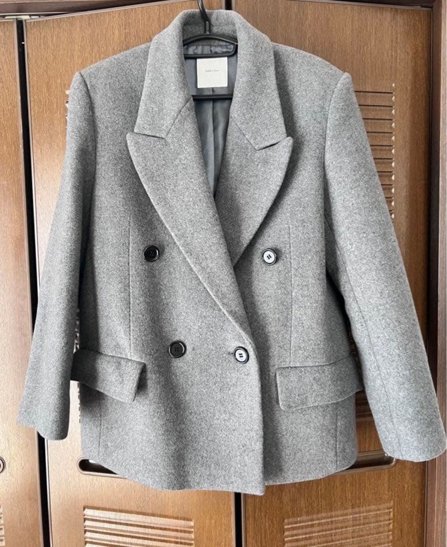 スピックアンドスパン オーバーサイズピーコート