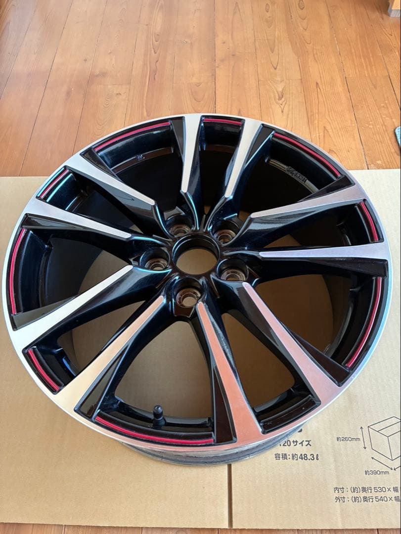 TOYOTA〔トヨタ〕プリウスα G’s純正ホイール1本！　7.5J×18+42