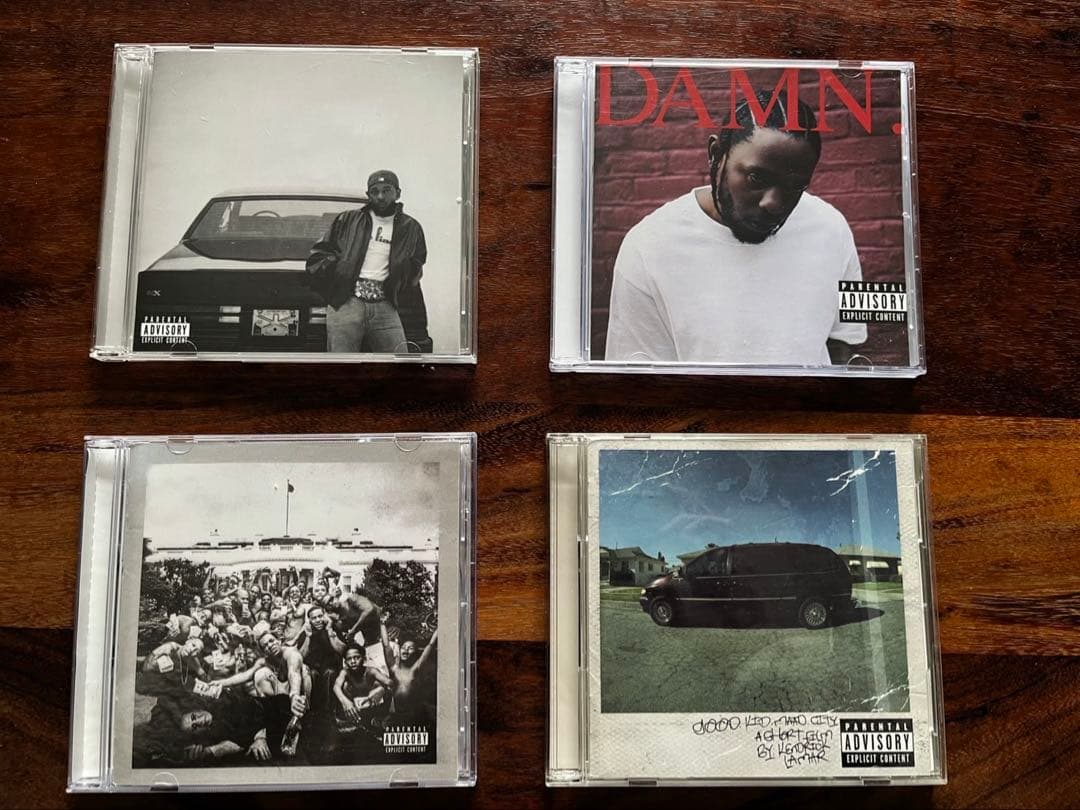 Kendrick Lamar ケンドリックラマー　アルバム　セット 4枚　国内盤