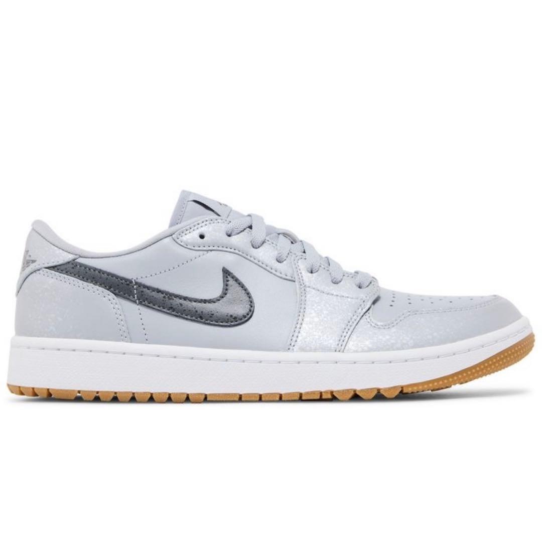 ナイキ ゴルフ 25 ジョーダン 1 ロー シューズ 靴 スニーカー グレー