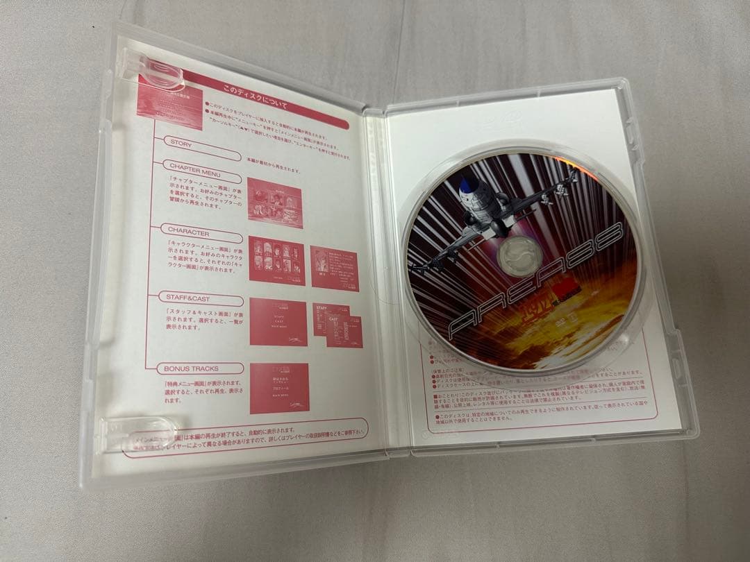 エリア88 劇場版 燃える蜃気楼 DVD 2本セット