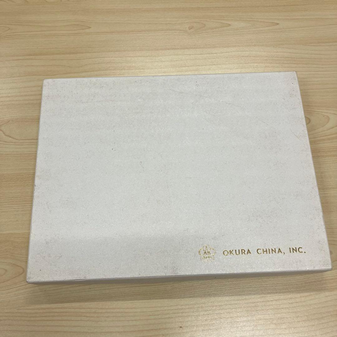 希少　大倉陶園　五歳時記　小皿揃（5枚）　約11cm　絵替わり　日本製