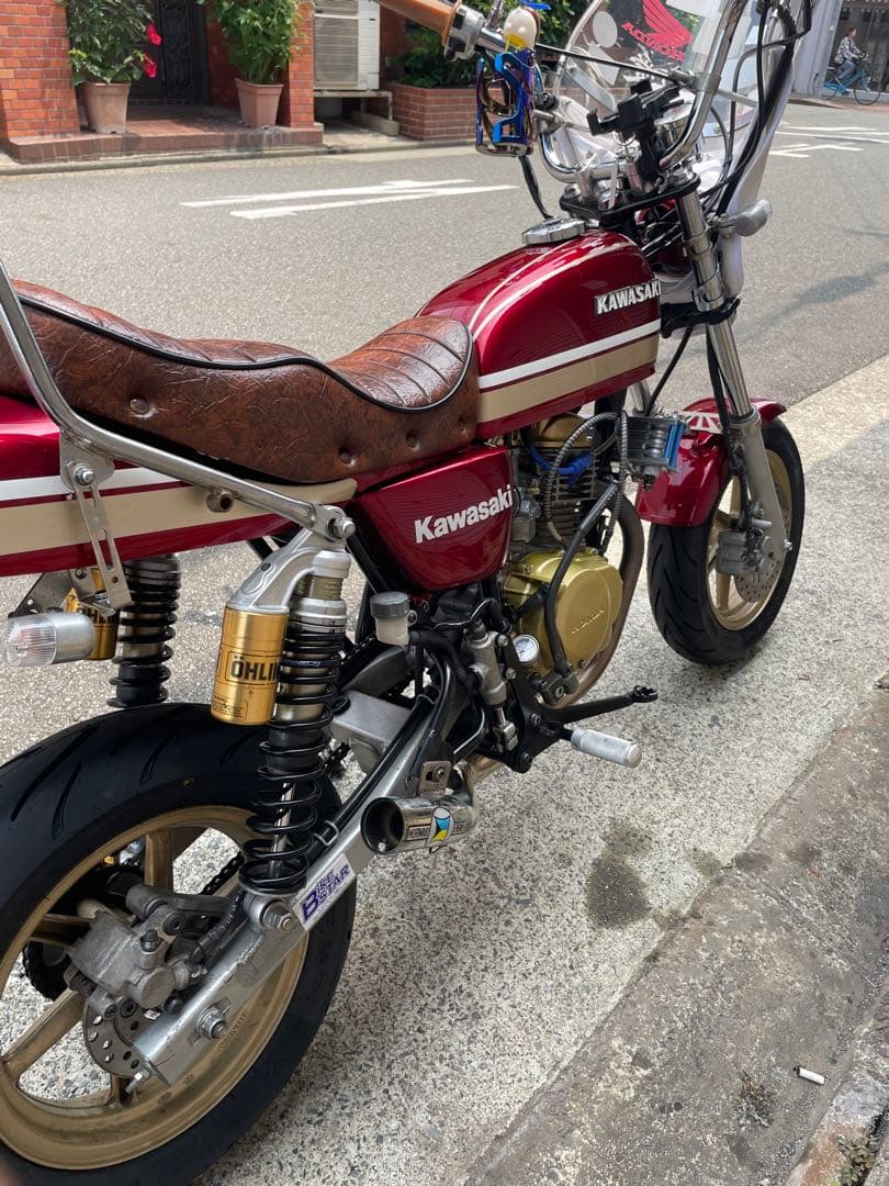 HONDAエイプAC16カワサキZⅡ仕様88ボアップ済み
