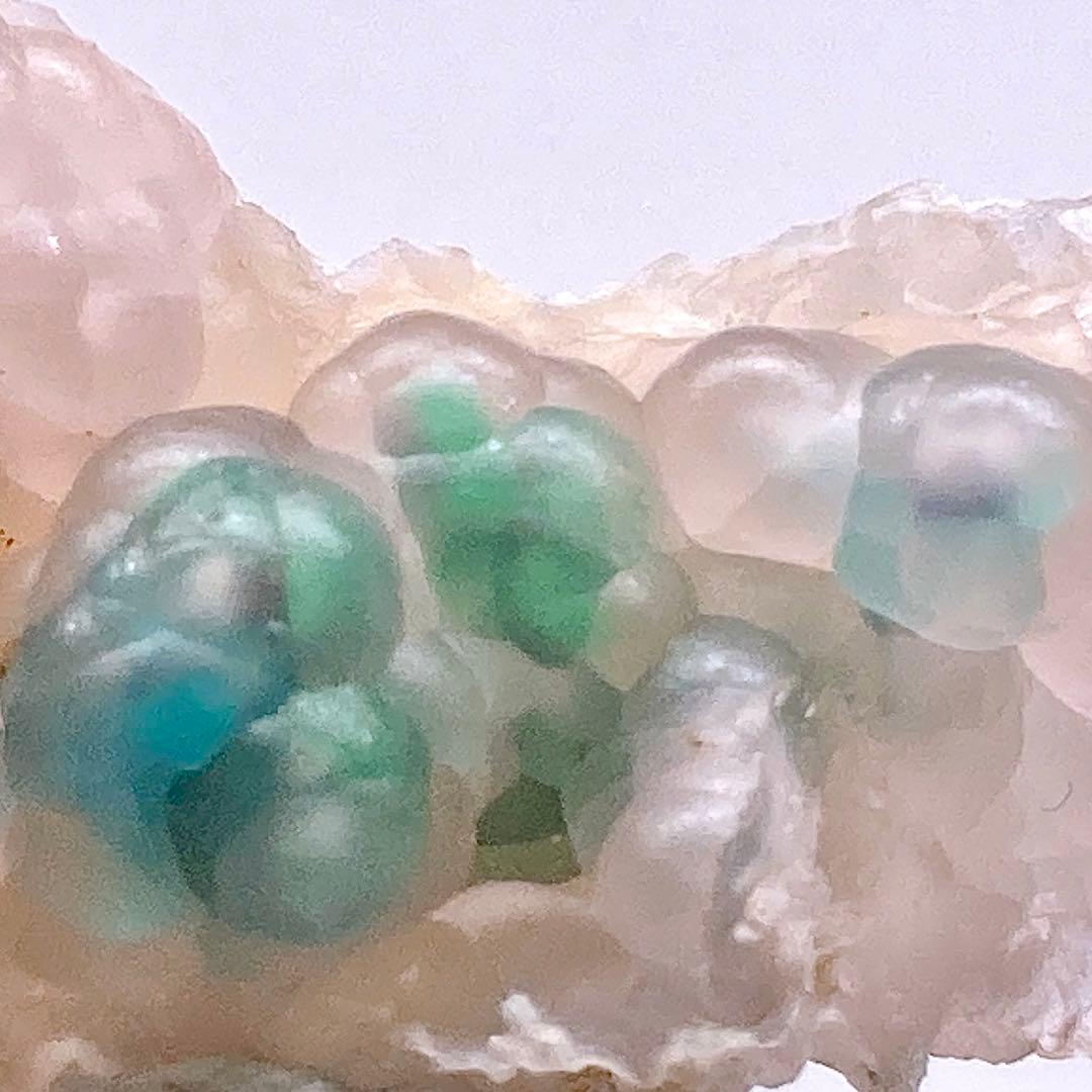 し*ま様 『2022年発見』　クリソコラインカルセドニー　原石　鉱物標本　天然石