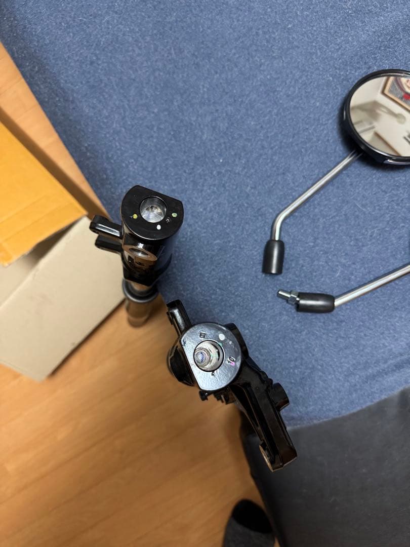 オマケあり　モンキー125JB05 純正フロントフォーク ブラック