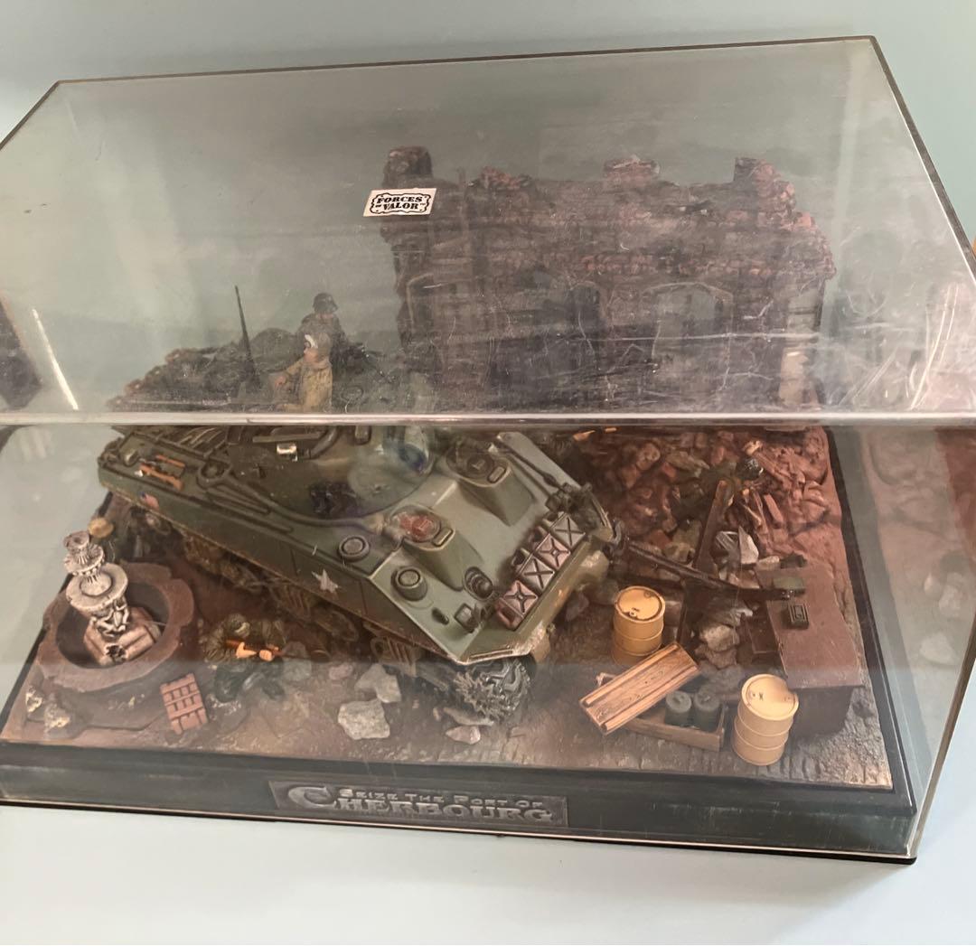 U.S.M4A3 Sherman Tank 1/32 ダイキャストジオラマ