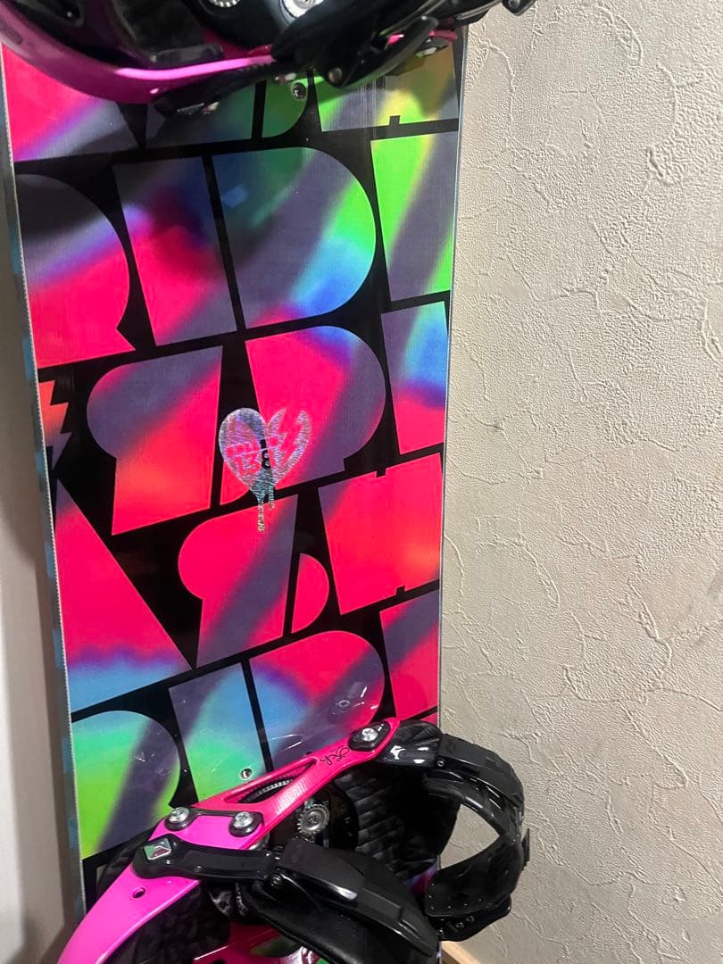 ブーツ込み！3点セット！RIDE 138cm バイン、24cm ダイヤルブーツ