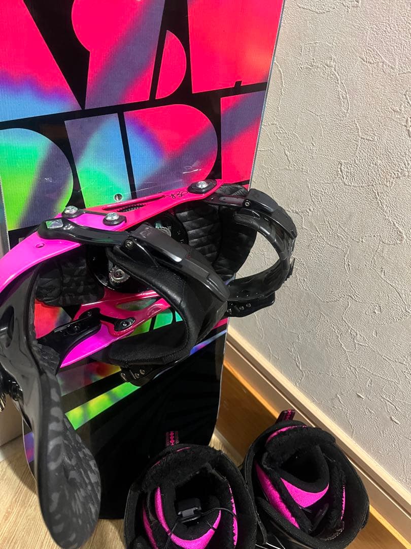 ブーツ込み！3点セット！RIDE 138cm バイン、24cm ダイヤルブーツ