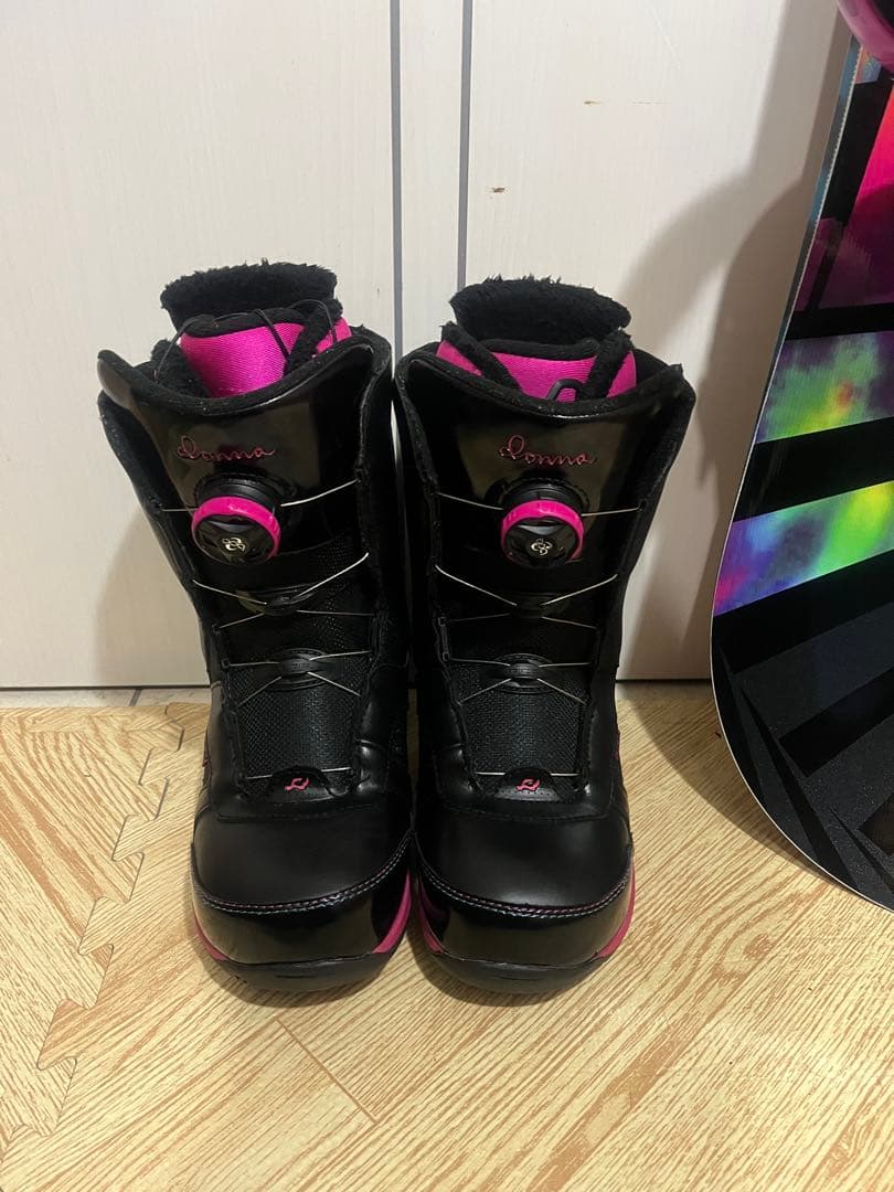 ブーツ込み！3点セット！RIDE 138cm バイン、24cm ダイヤルブーツ