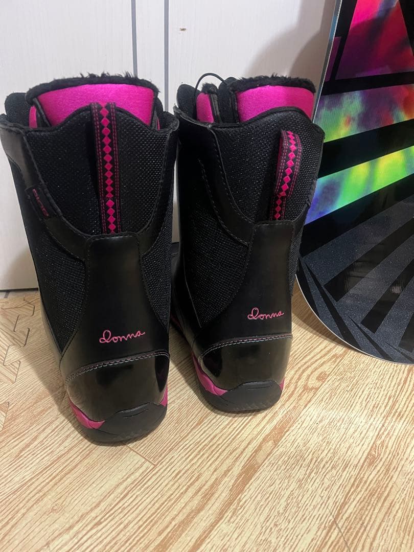 ブーツ込み！3点セット！RIDE 138cm バイン、24cm ダイヤルブーツ