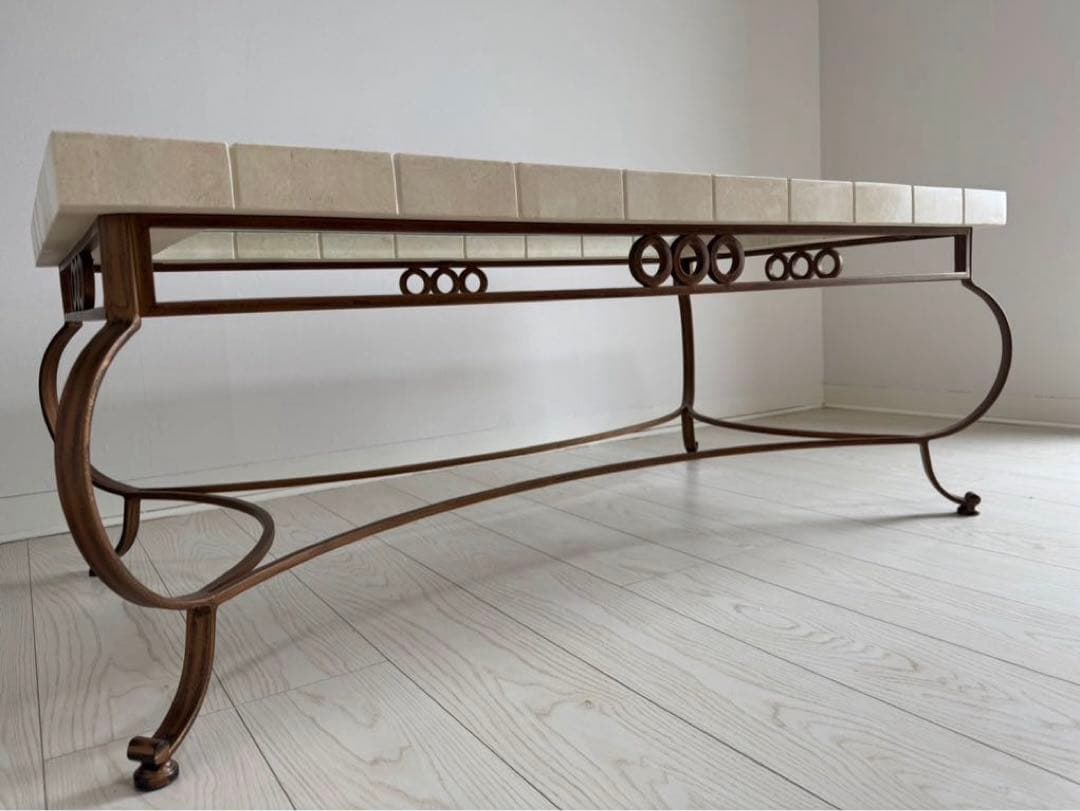 DREXEL HERITAGE ドレクセルヘリテイジ ガラスセンターテーブル