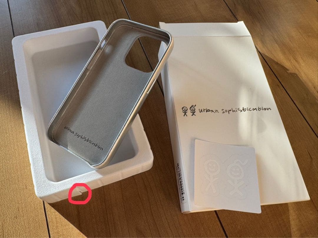 iPhoneアクセサリー Urban Sophistication iPhone15 Pro case