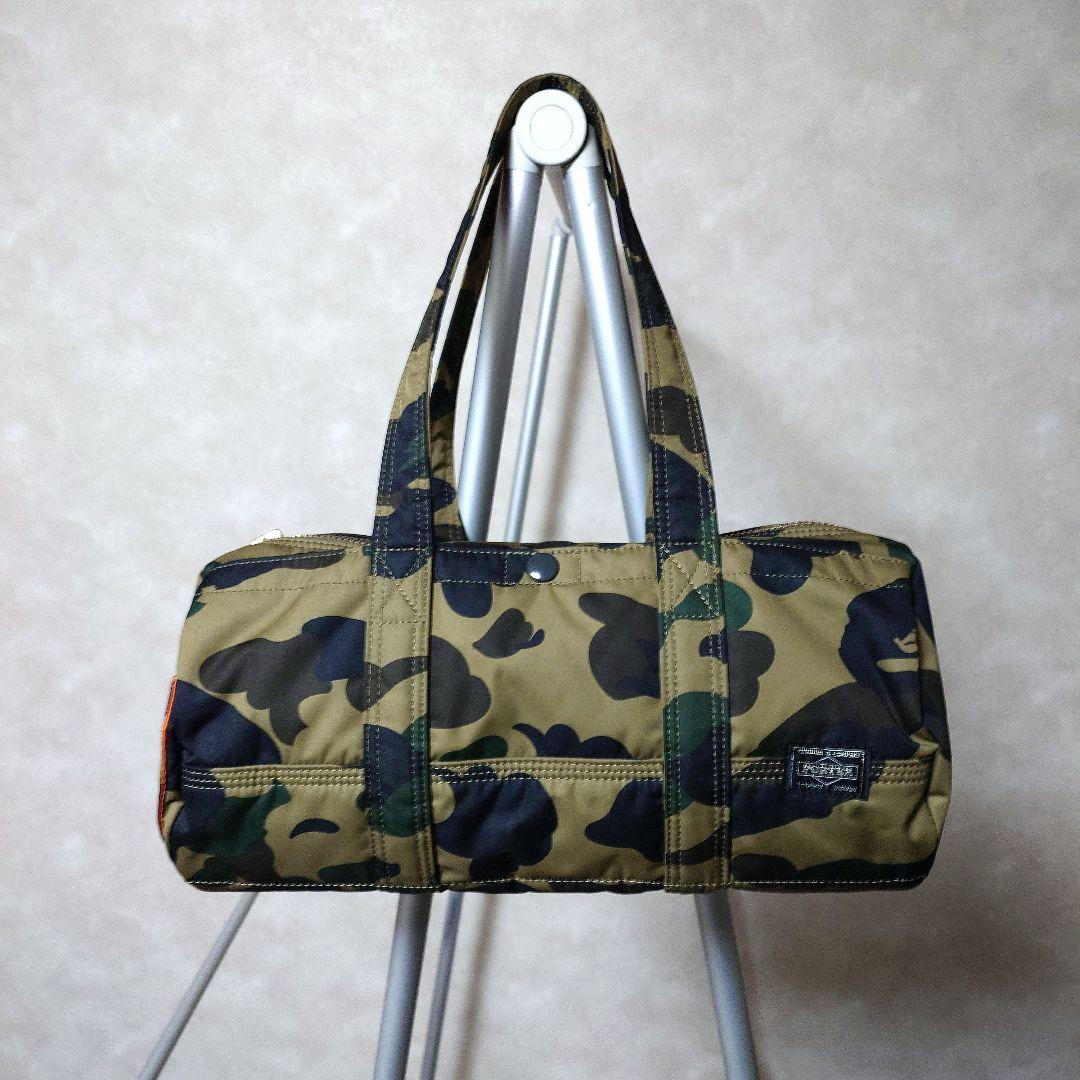 A BATHING APE × PORTERコラボ ドラムバッグ