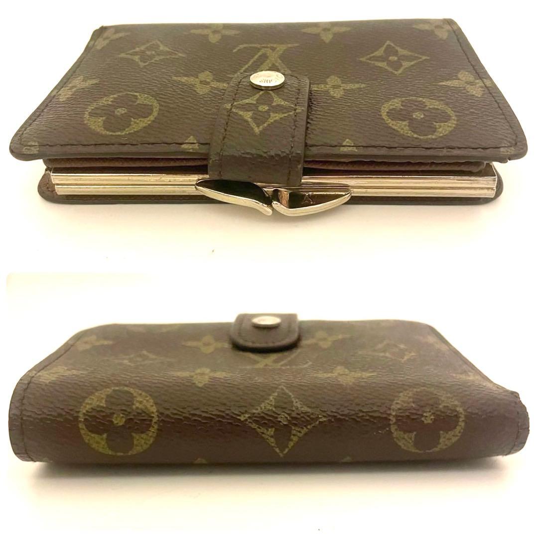 ✨超極美品級✨ルイ ヴィトン ヴィエノワ がま口 モノグラム 折り財布 正規品