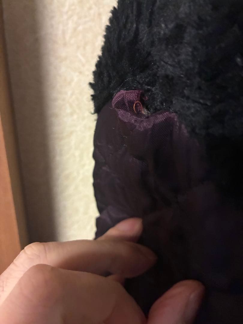 60s ギャングコート　ブラック