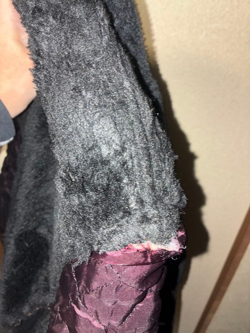 60s ギャングコート　ブラック