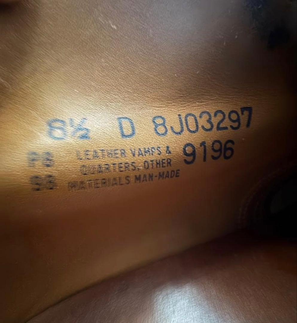 ま*ん様 廃盤⭐︎RED WING 9196 ポストマン チャッカ ブーツ