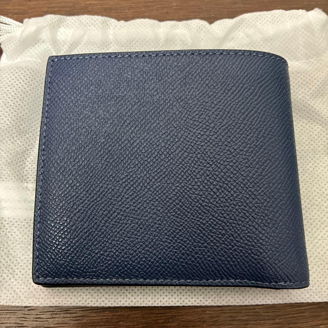 COACH コーチ　CU371　クロスグレインレザー　二つ折り財布　未使用品