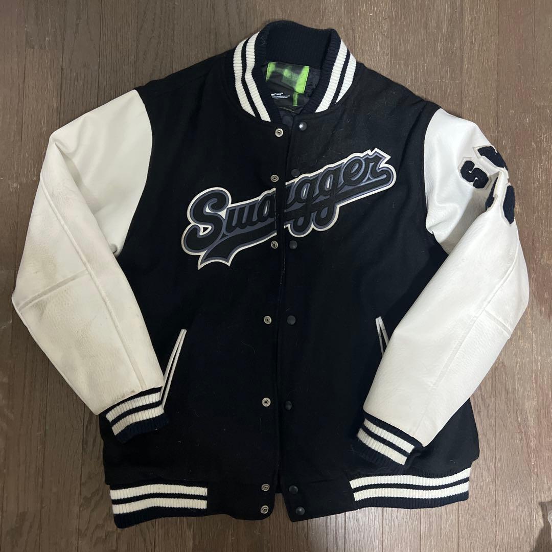 Swagger スタジャン XL ブラック/ホワイト 訳あり