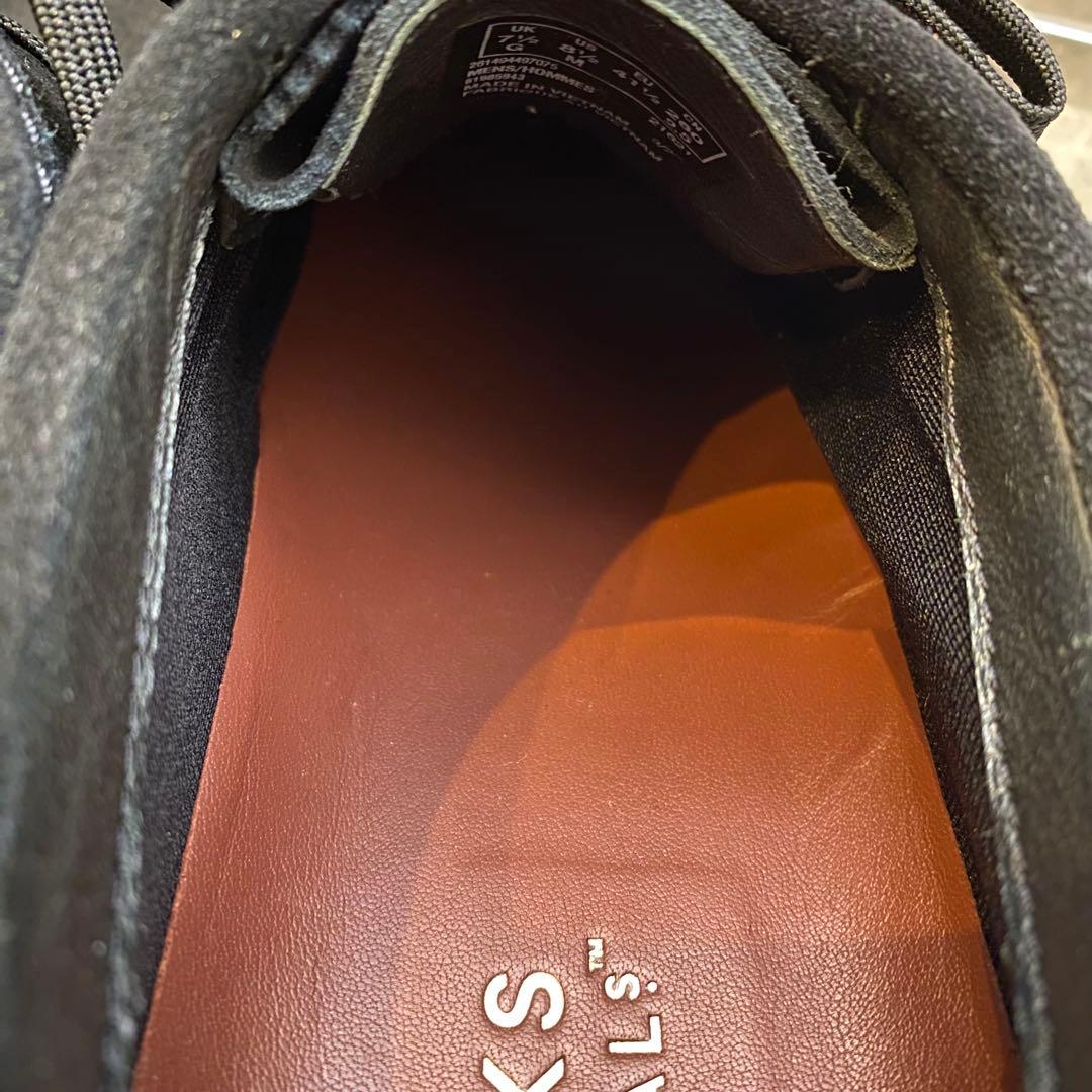✨未使用級✨クラークス CLARKS ワラビーGTX【26.5】ゴアテックス 黒