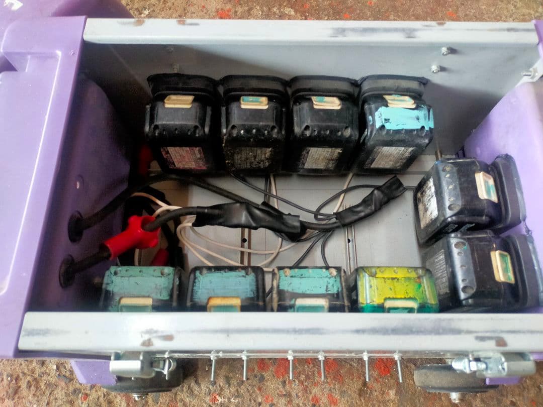 バッテリー溶接機　MIGHT neo super150 マキタバッテリー仕様