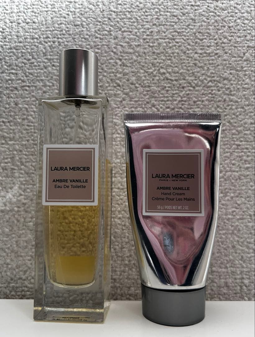 ローラメルシエ アンバーバニラ 香水 50mlハンドクリーム59g 2個セット