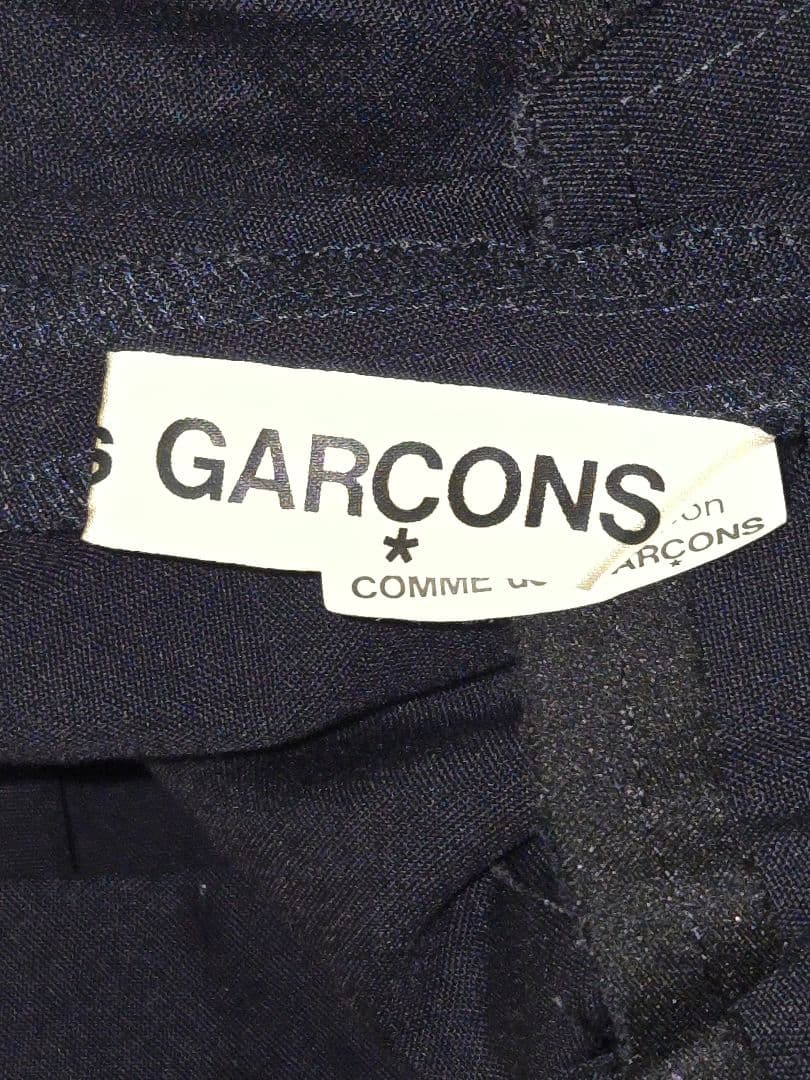 ★COMME des GARCONS★ギャルソン サロペットワイドパンツ リボン