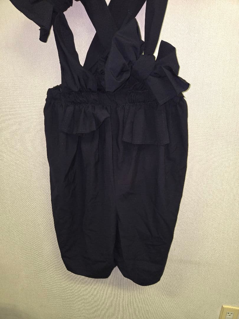 ★COMME des GARCONS★ギャルソン サロペットワイドパンツ リボン