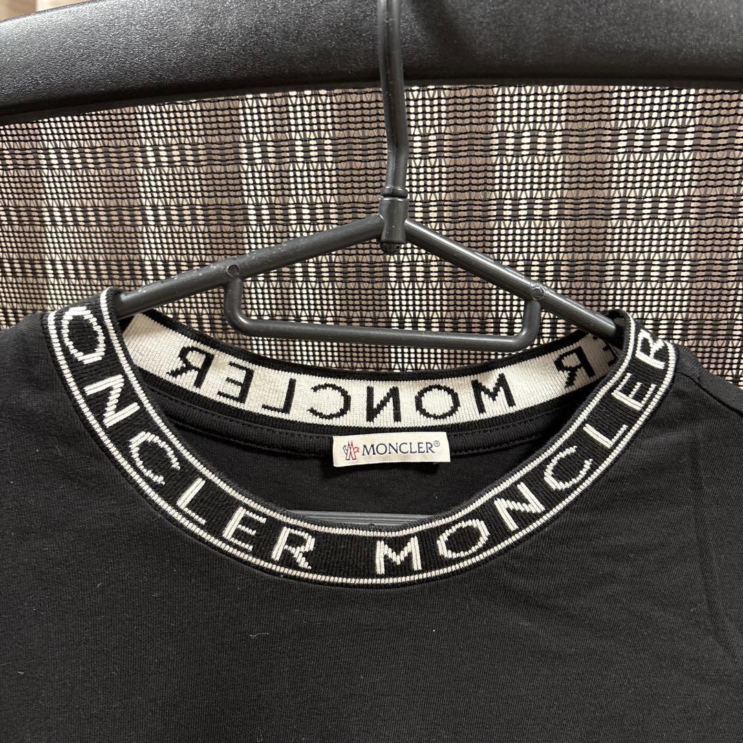 r yさま専用 【美品】MONCLER ブラック Tシャツ