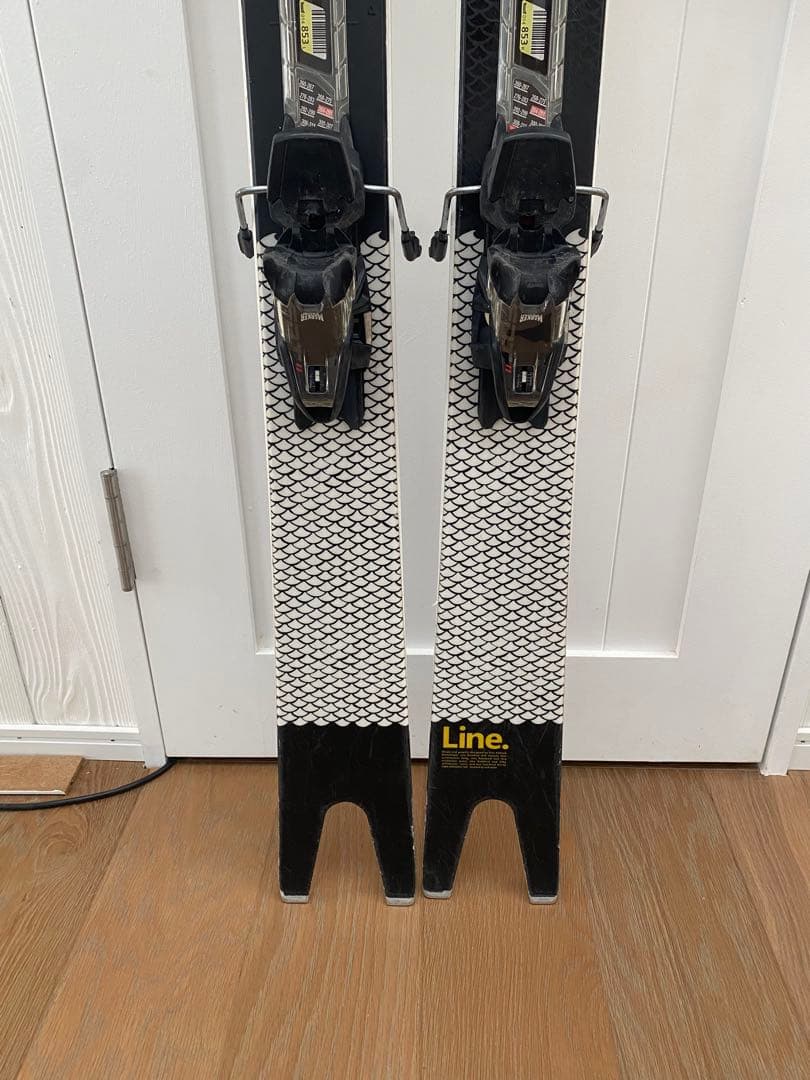 LINE SAKANA スキー板 ビンディング付き