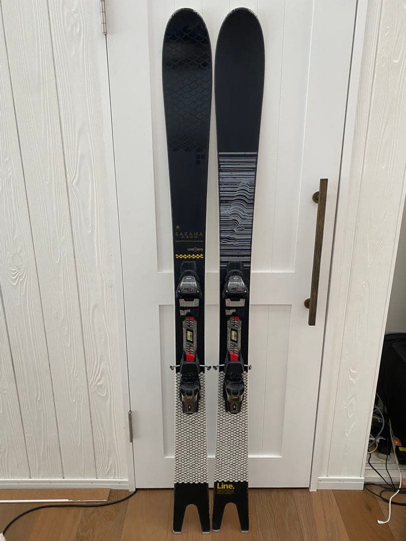 LINE SAKANA スキー板 ビンディング付き