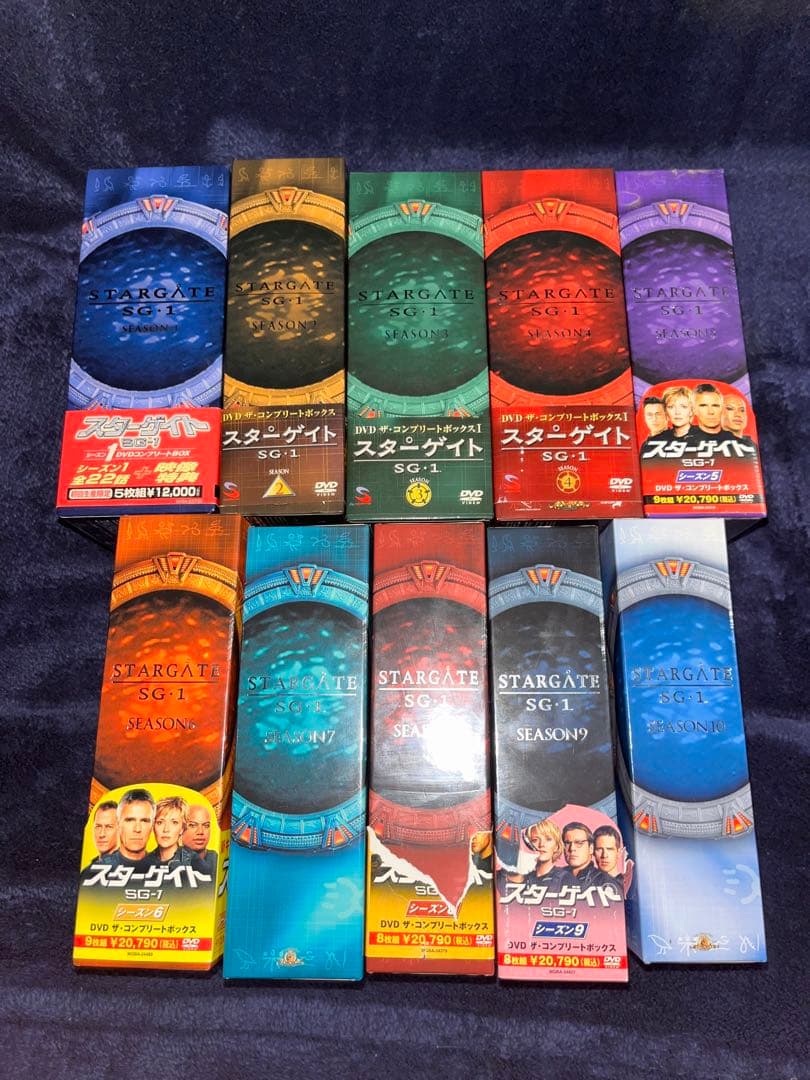 【大幅値下げ】スターゲイト　コンプリートボックス　SG-1 シーズン1〜10