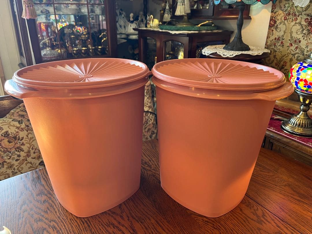 タッパーウエア　TUPPER WARE 2個セット 大きいサイズ♪