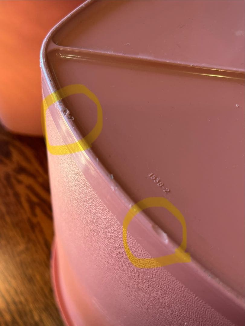 タッパーウエア　TUPPER WARE 2個セット 大きいサイズ♪