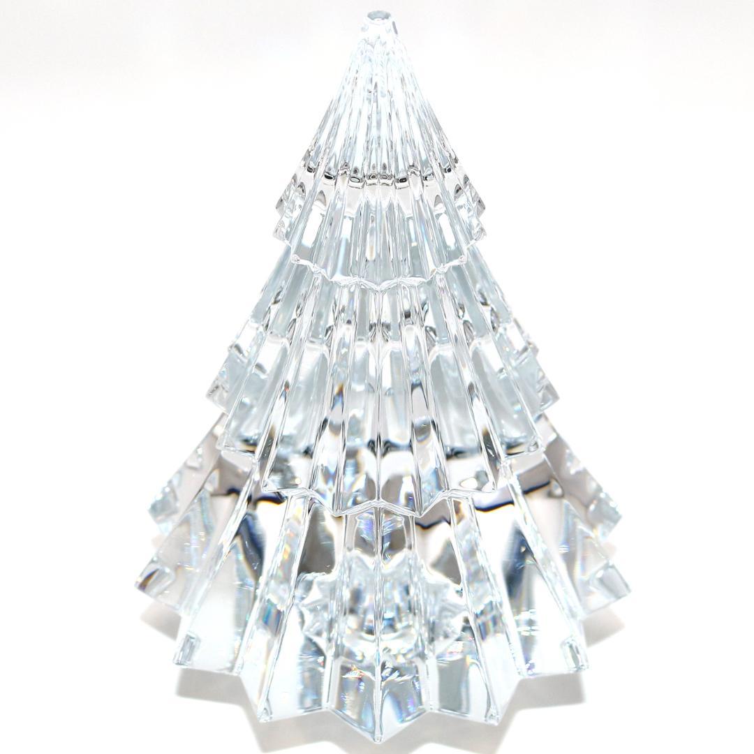 【極美品】バカラ Baccarat ミルニュイ クリスマスツリー クリア S