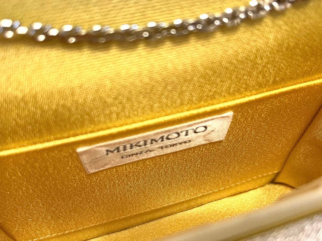 和装バッグ　カクテルバッグ　ミキモト本真珠　綴織　佐賀綿　新品未使用品　高級品