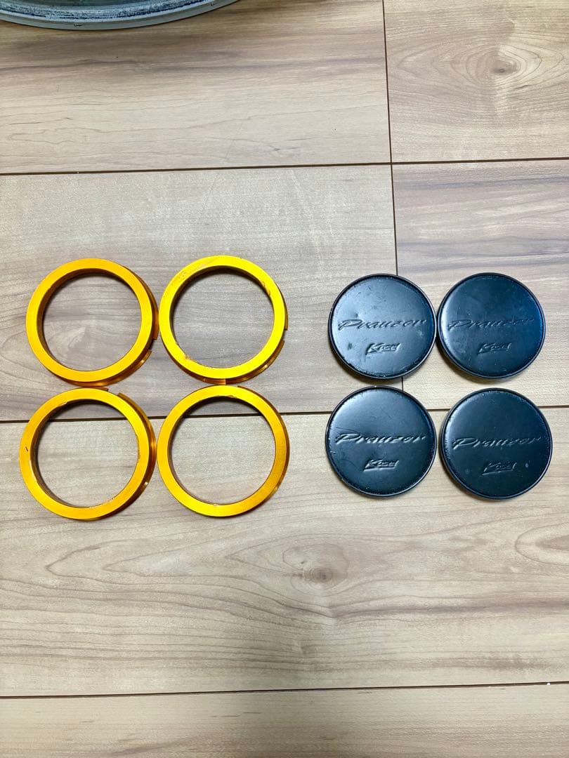 16インチ7J+47 114.3 5穴 Rays仕様Raysナット ハブリング付