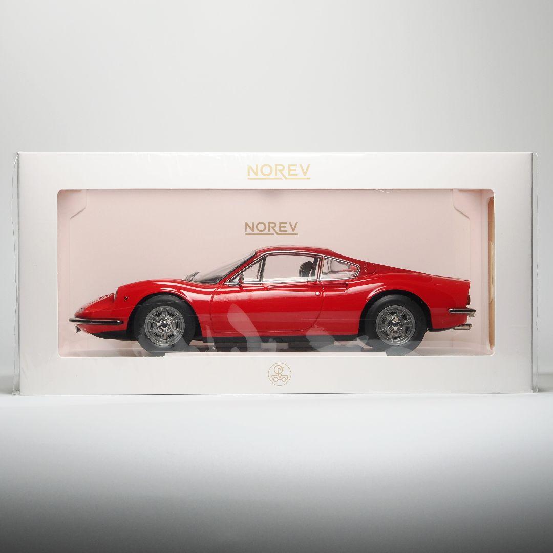 ノレブ 1/18 フェラーリ ディーノ246GT 1968 レッド NOREV