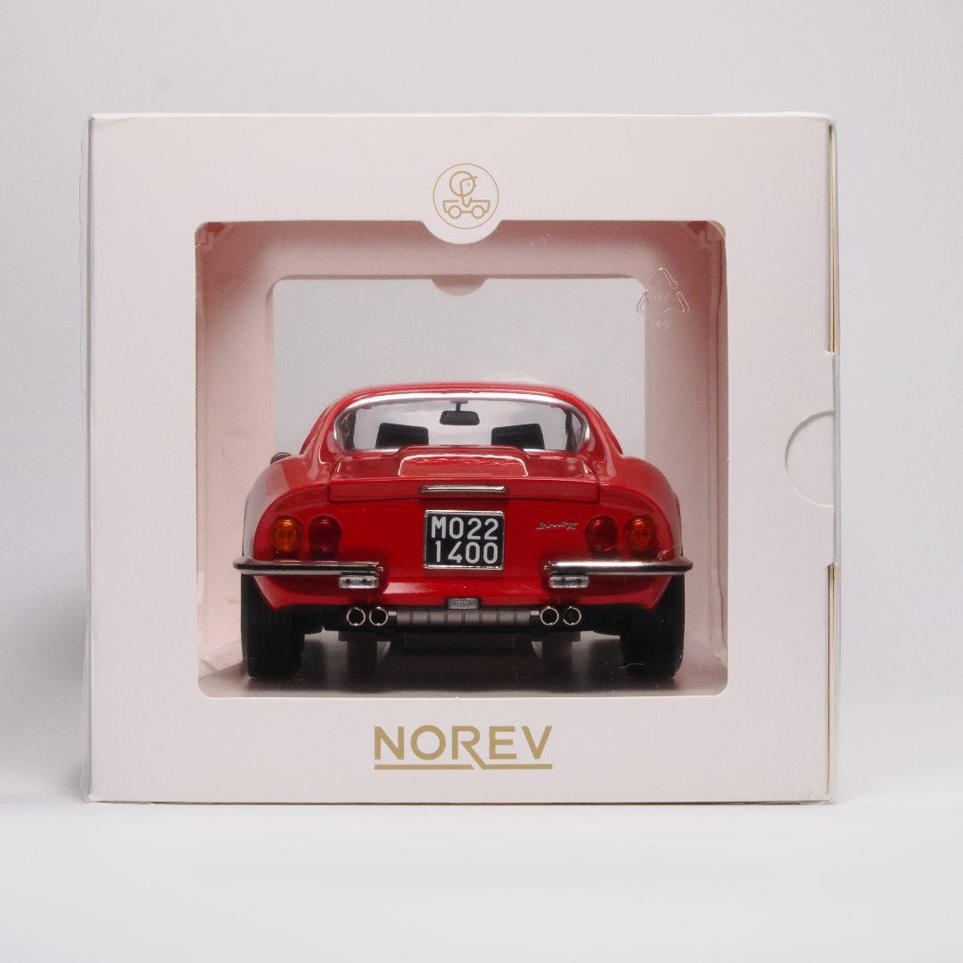 ノレブ 1/18 フェラーリ ディーノ246GT 1968 レッド NOREV