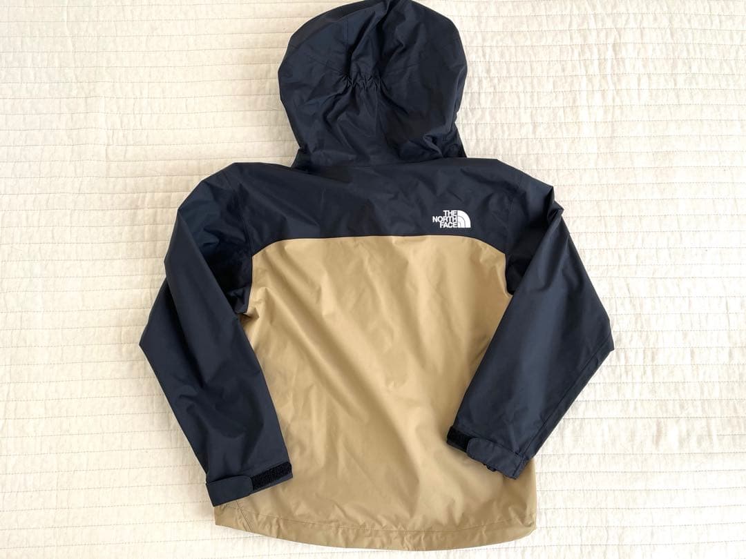 【美品】THE NORTH FACE フード付きジャケット ベージュ/黒