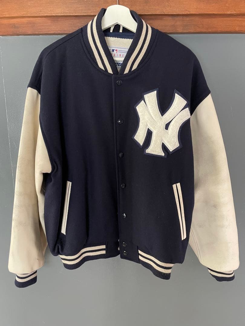 STARTER ヤンキース スタジャン レザー　Lサイズ