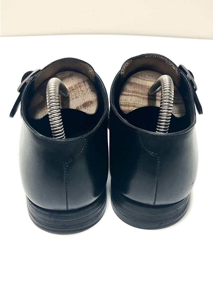 【良品】クロケット&ジョーンズ シングルモンク7 1/2E(27cm)