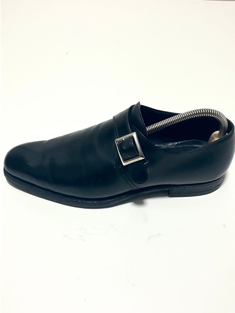【良品】クロケット&ジョーンズ シングルモンク7 1/2E(27cm)
